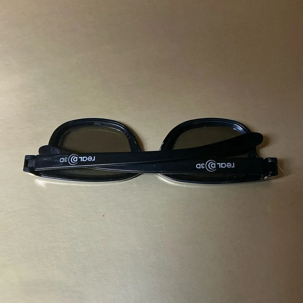 3D Black Glasses